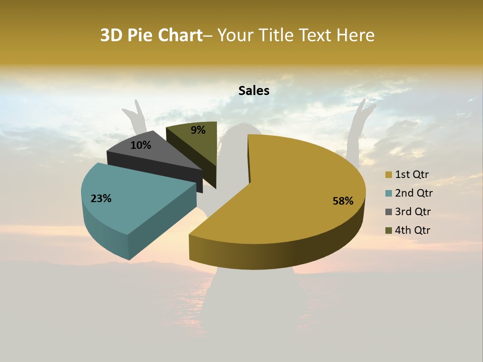 Sea Action Person PowerPoint Template