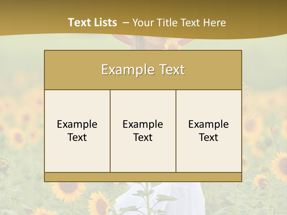 Outdoor Crop Nature PowerPoint Template