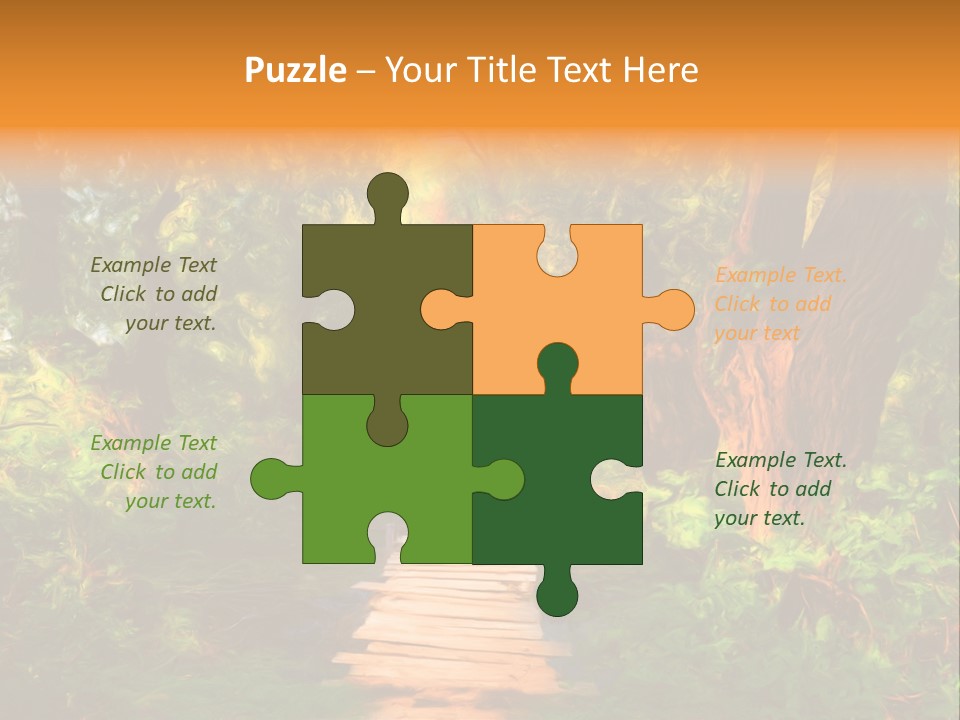 Grass Brush Outdoor PowerPoint Template