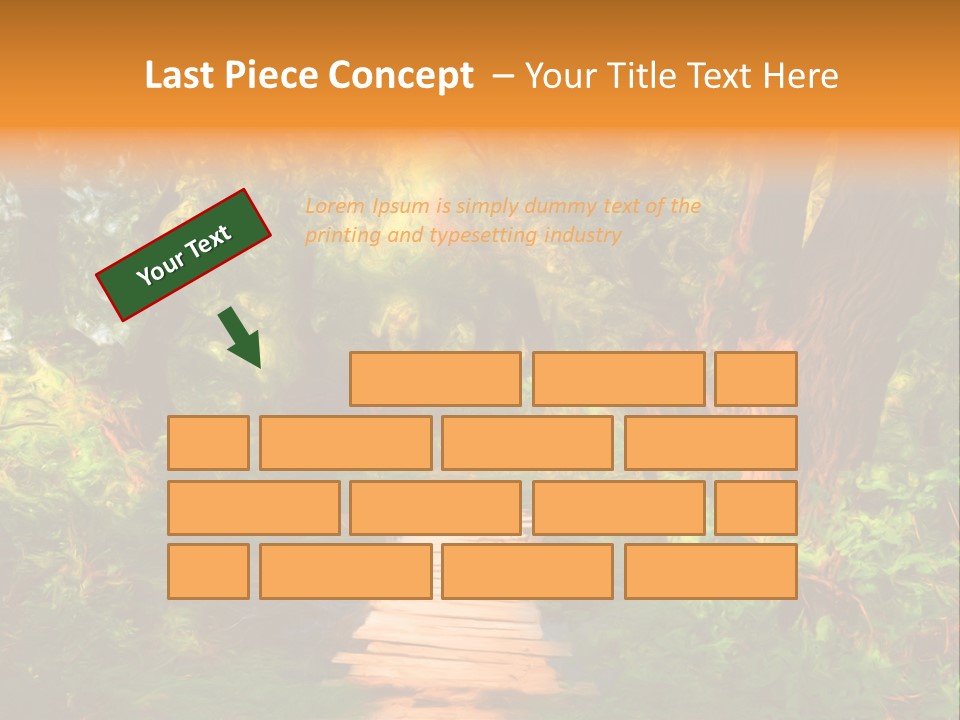 Grass Brush Outdoor PowerPoint Template
