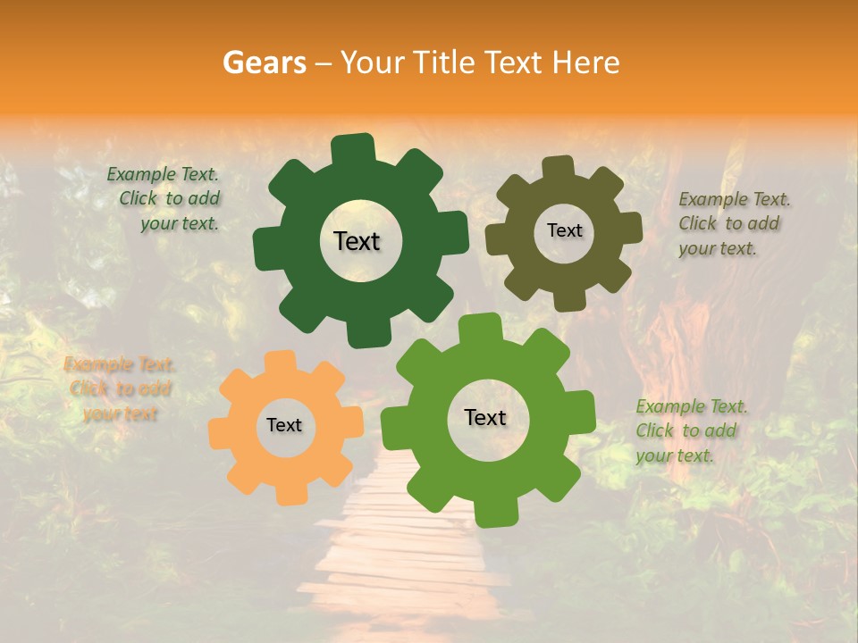 Grass Brush Outdoor PowerPoint Template