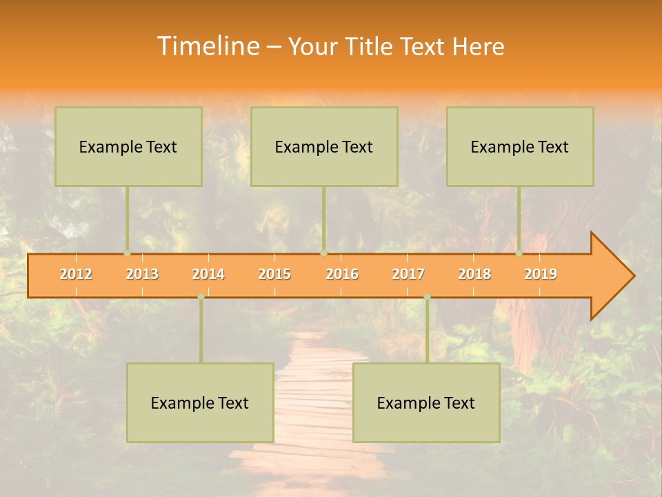 Grass Brush Outdoor PowerPoint Template