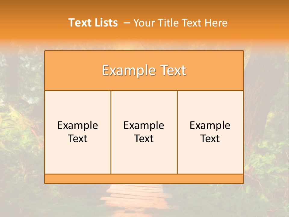 Grass Brush Outdoor PowerPoint Template