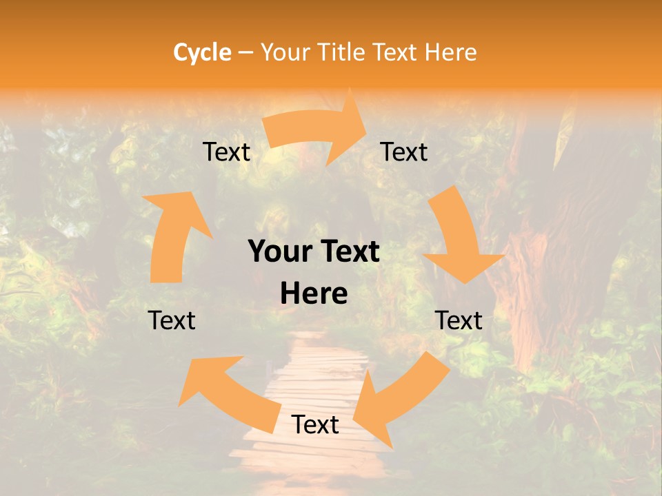 Grass Brush Outdoor PowerPoint Template