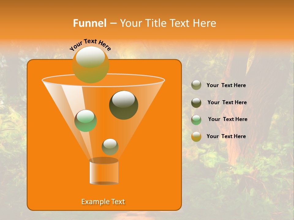 Grass Brush Outdoor PowerPoint Template