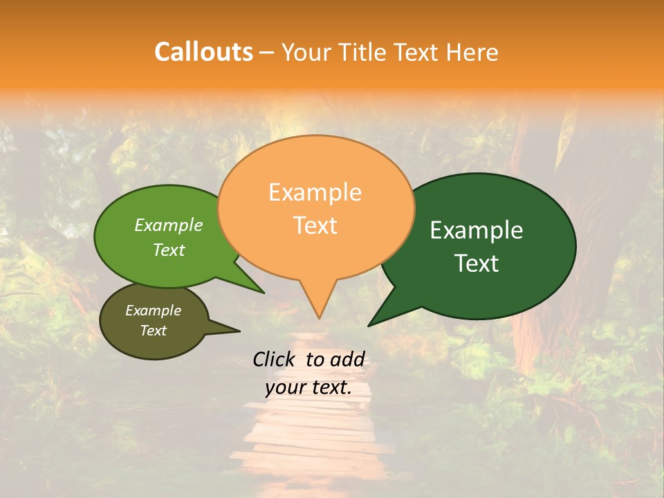 Grass Brush Outdoor PowerPoint Template