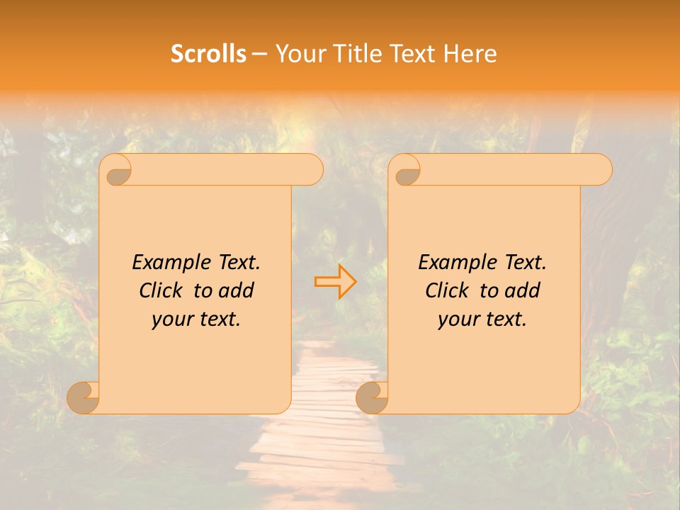 Grass Brush Outdoor PowerPoint Template
