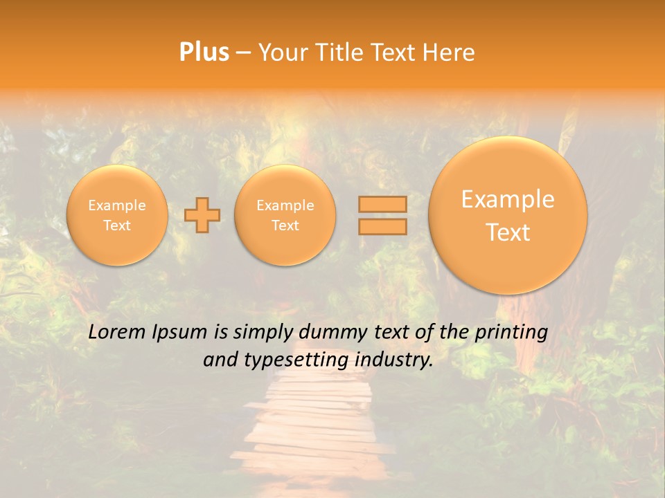 Grass Brush Outdoor PowerPoint Template