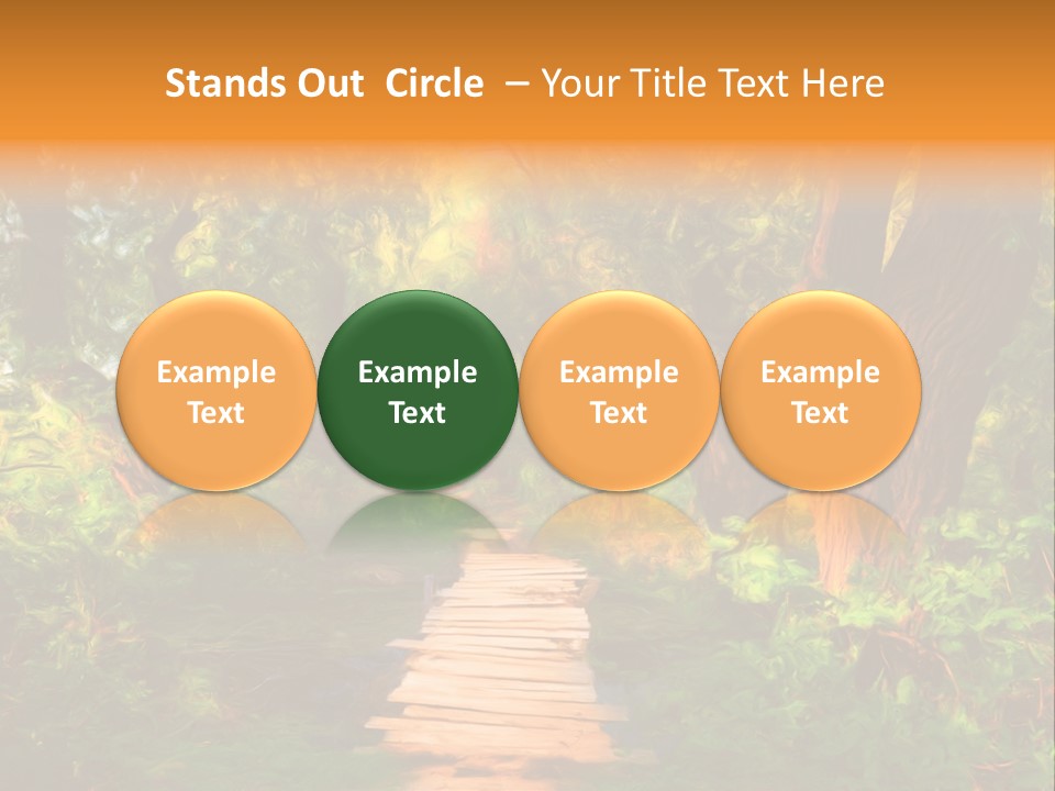 Grass Brush Outdoor PowerPoint Template