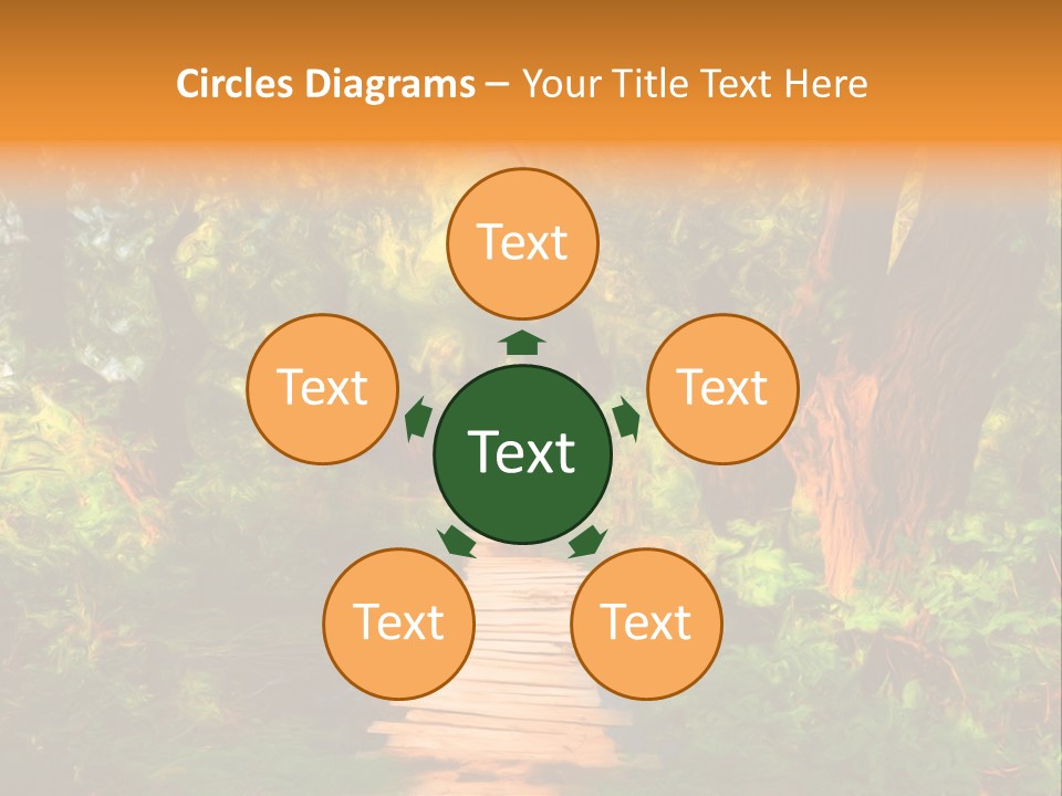 Grass Brush Outdoor PowerPoint Template