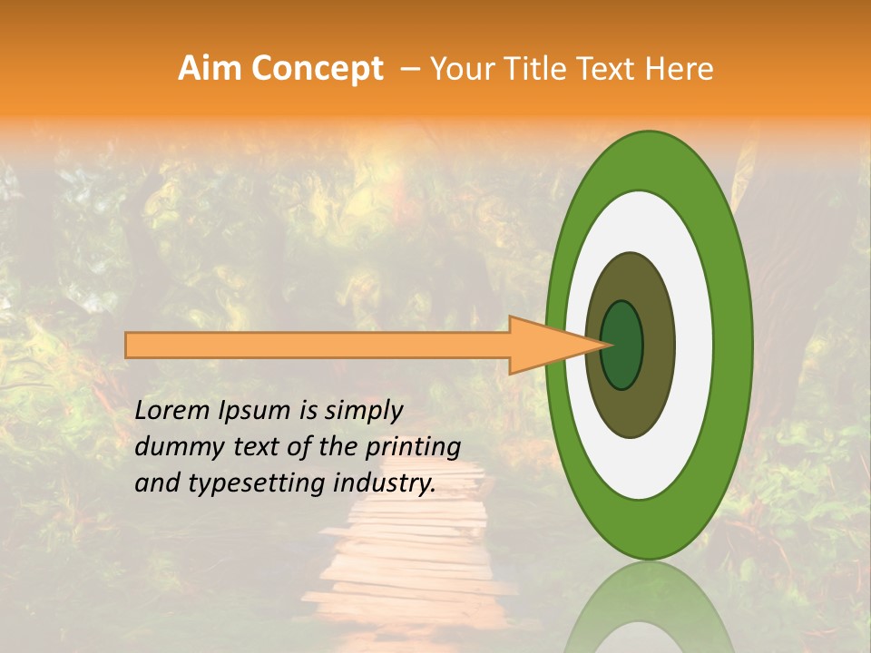 Grass Brush Outdoor PowerPoint Template