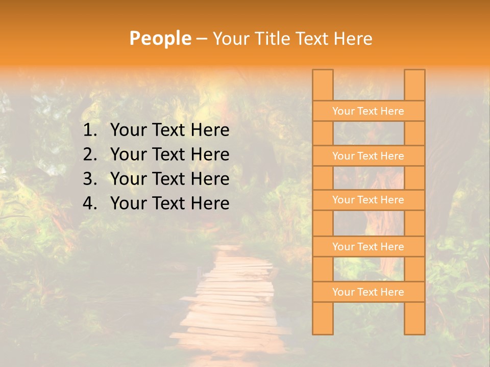 Grass Brush Outdoor PowerPoint Template