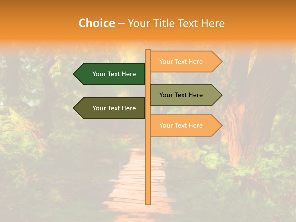 Grass Brush Outdoor PowerPoint Template