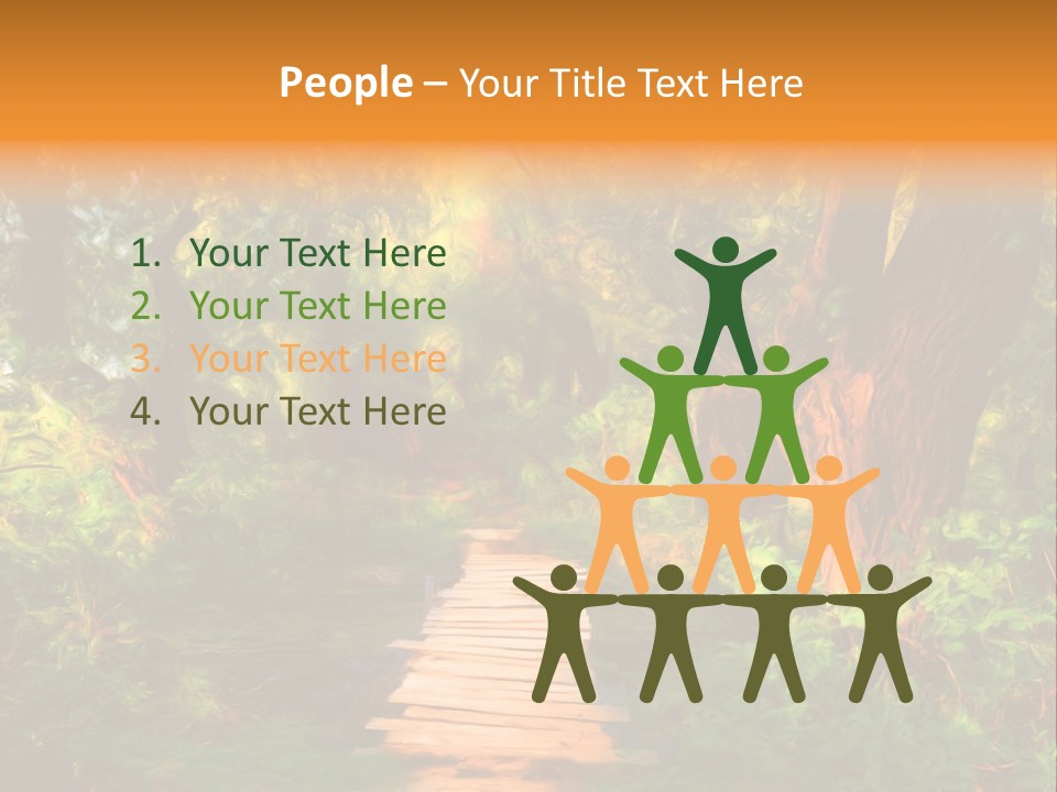 Grass Brush Outdoor PowerPoint Template