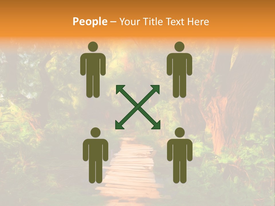 Grass Brush Outdoor PowerPoint Template