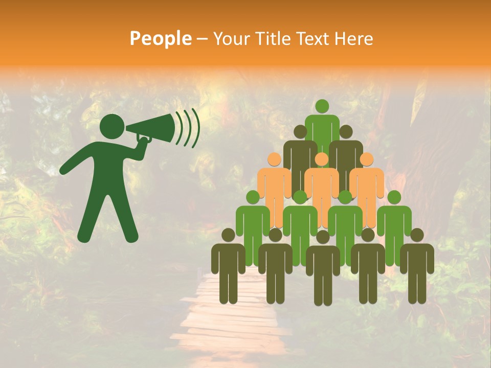 Grass Brush Outdoor PowerPoint Template