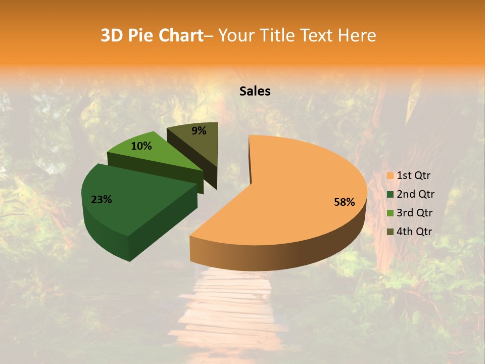 Grass Brush Outdoor PowerPoint Template