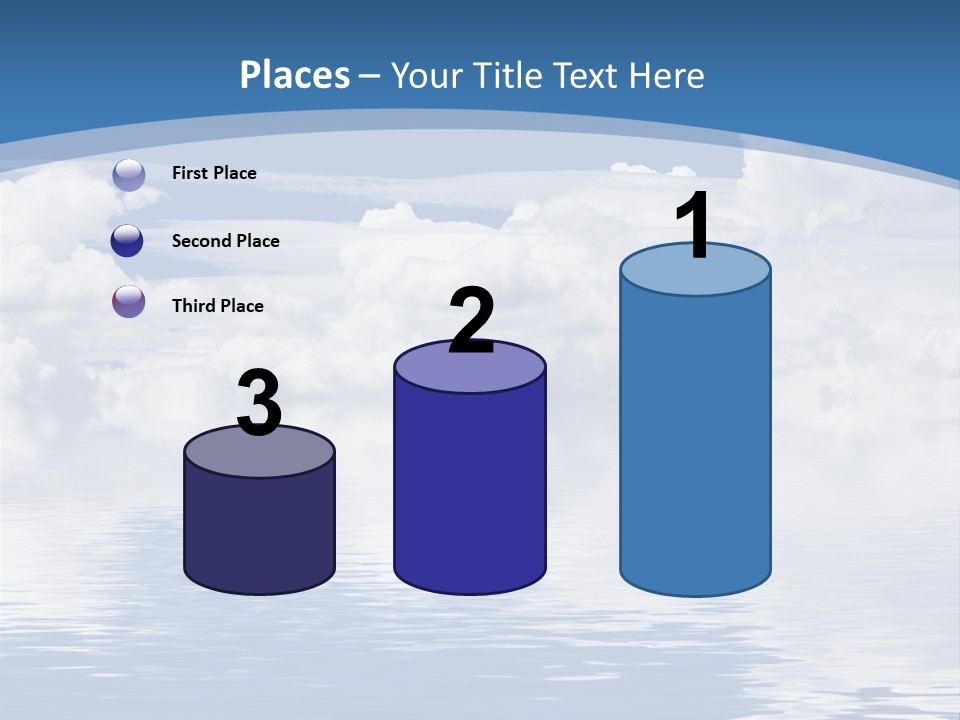 Vertical Sky Astronomy PowerPoint Template