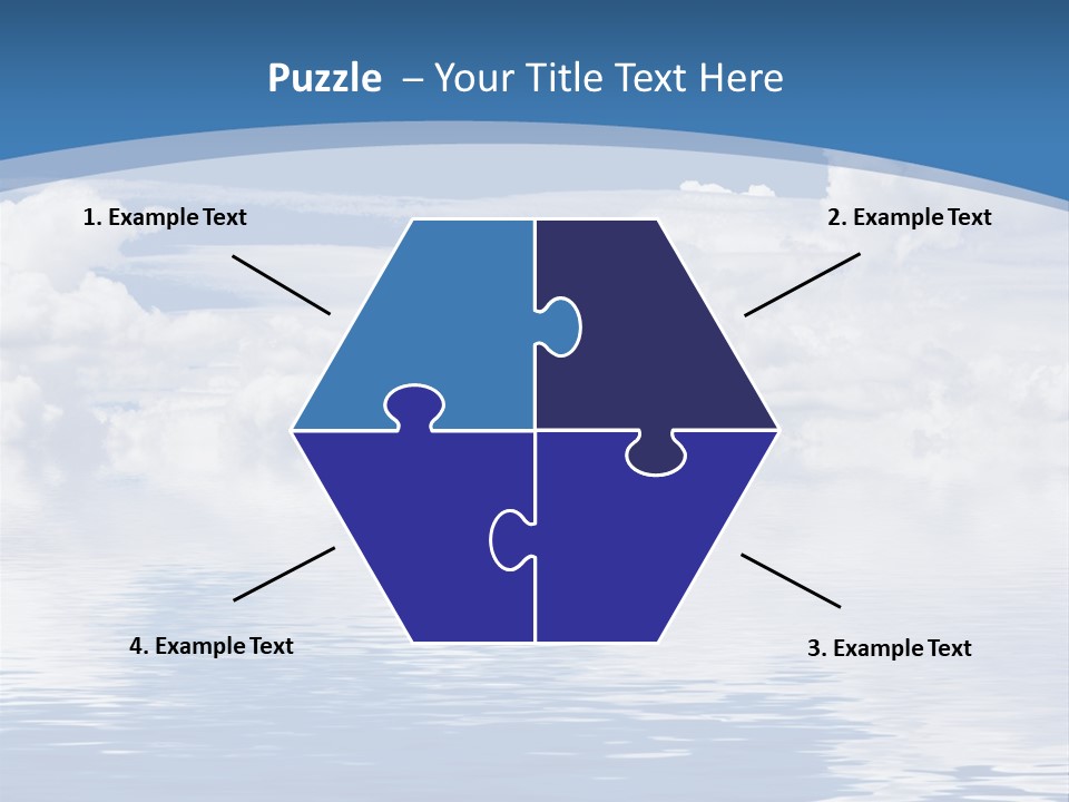 Vertical Sky Astronomy PowerPoint Template