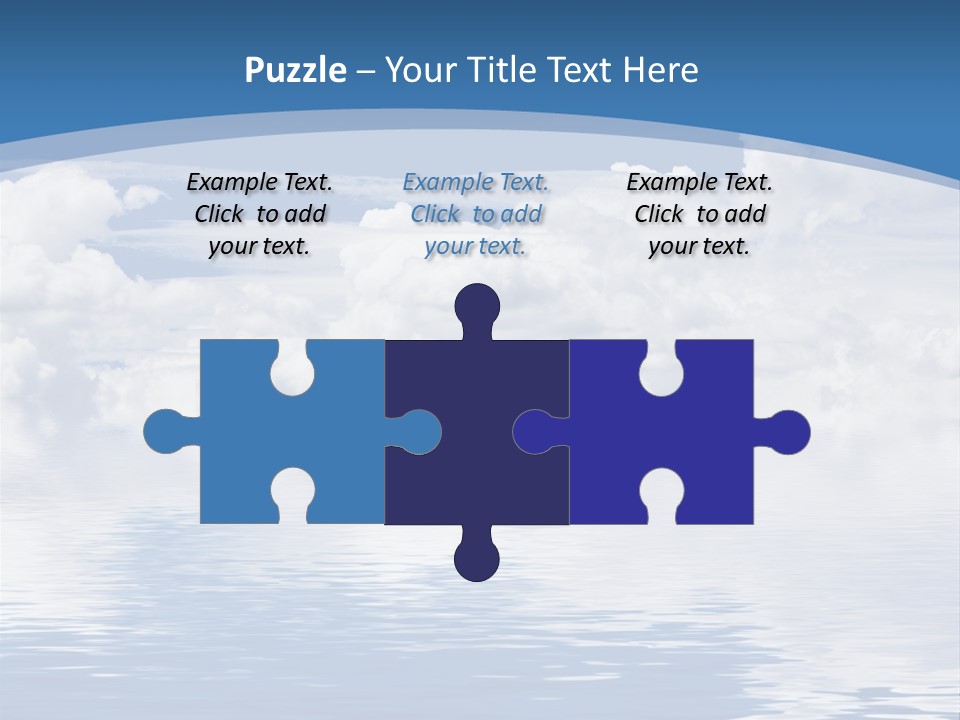 Vertical Sky Astronomy PowerPoint Template