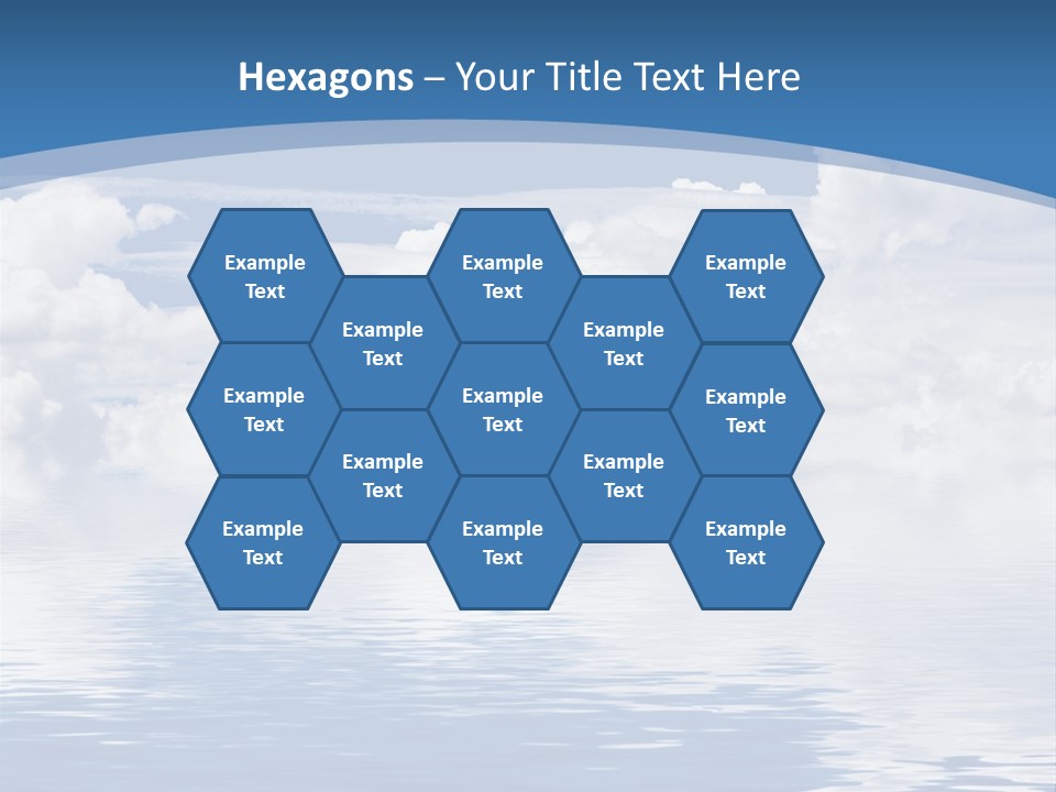 Vertical Sky Astronomy PowerPoint Template