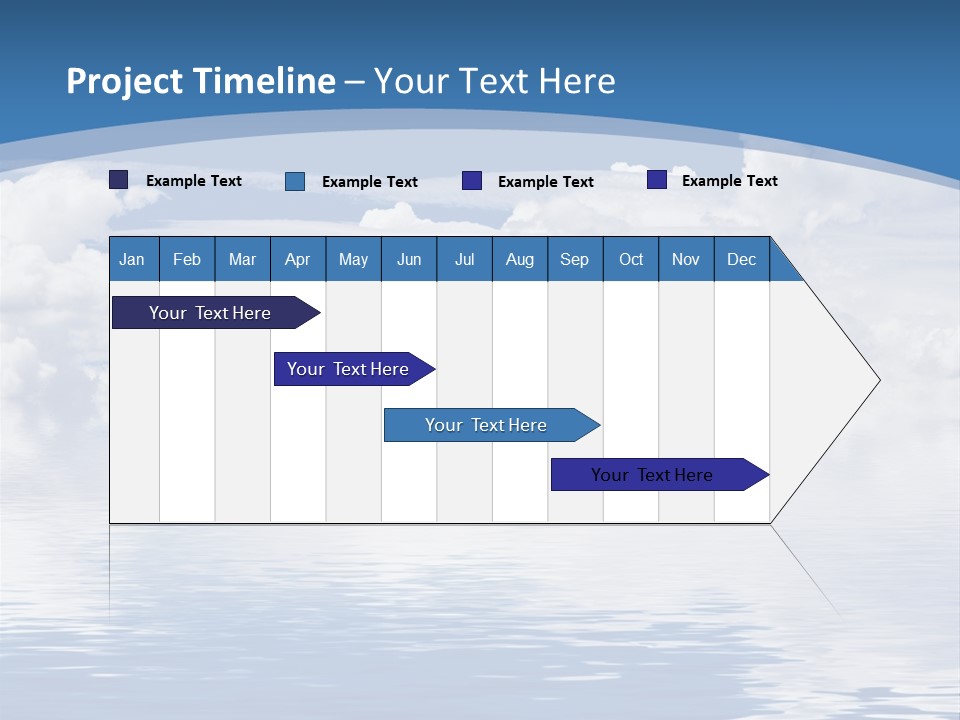Vertical Sky Astronomy PowerPoint Template