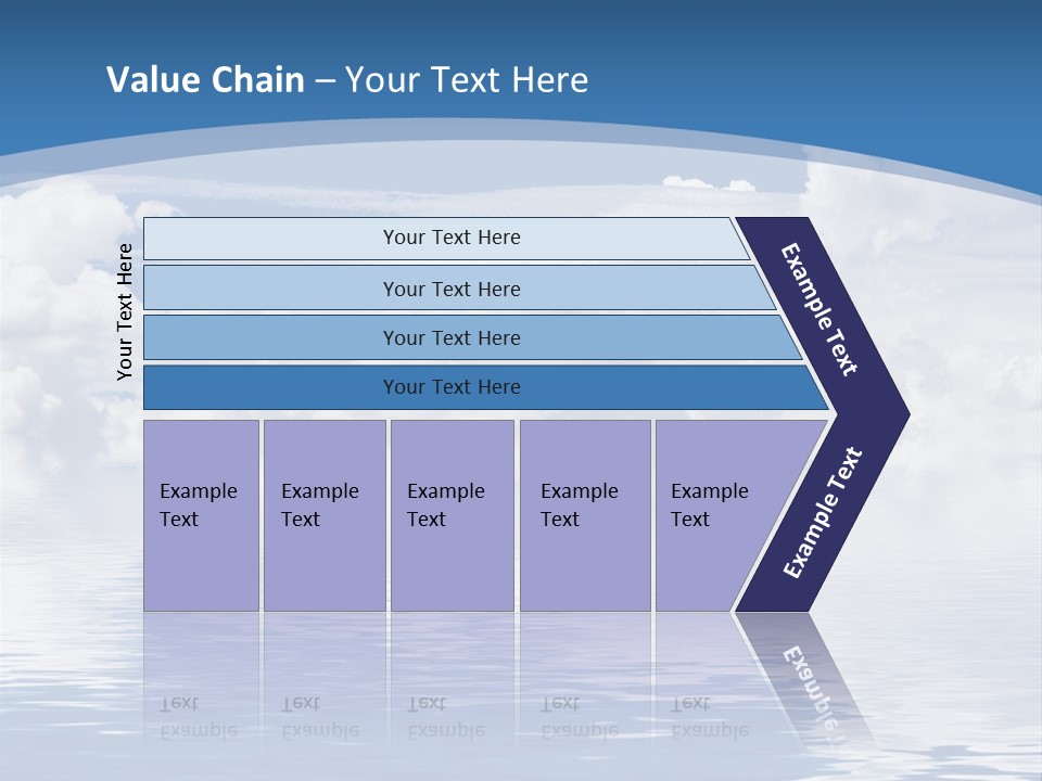 Vertical Sky Astronomy PowerPoint Template