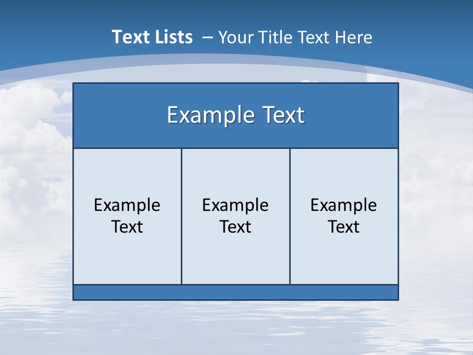 Vertical Sky Astronomy PowerPoint Template