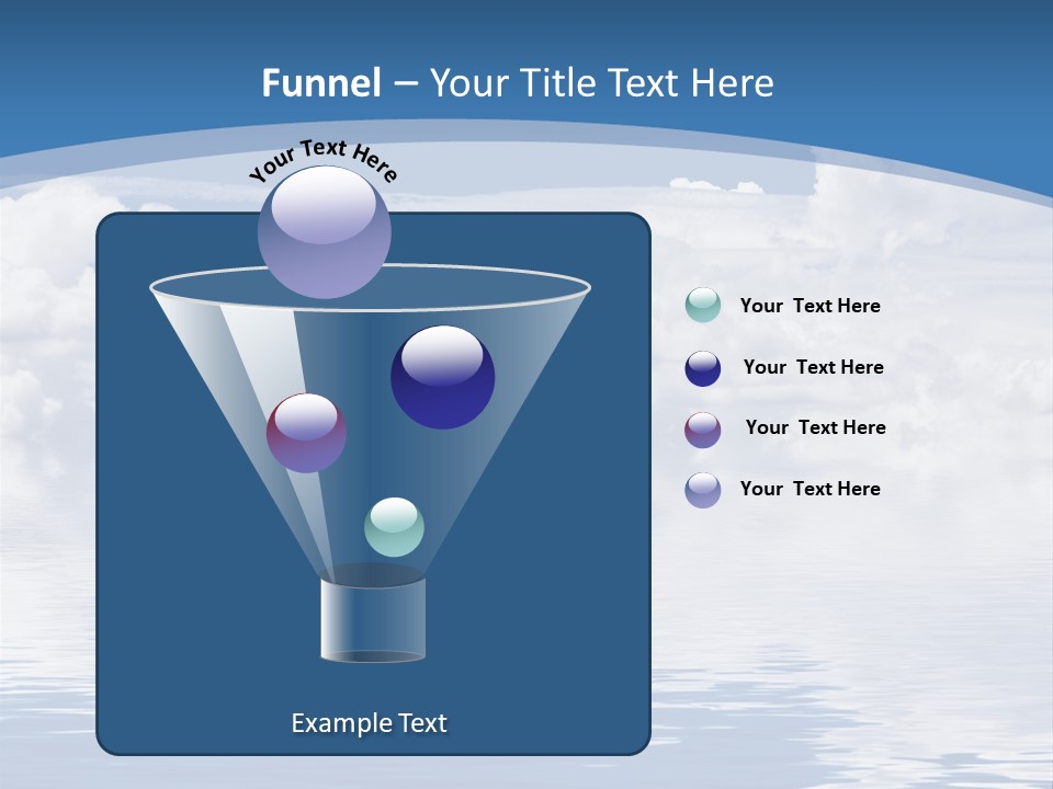 Vertical Sky Astronomy PowerPoint Template
