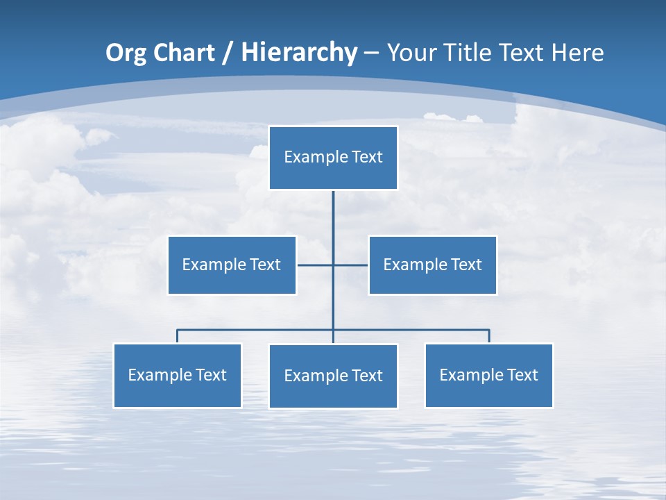 Vertical Sky Astronomy PowerPoint Template