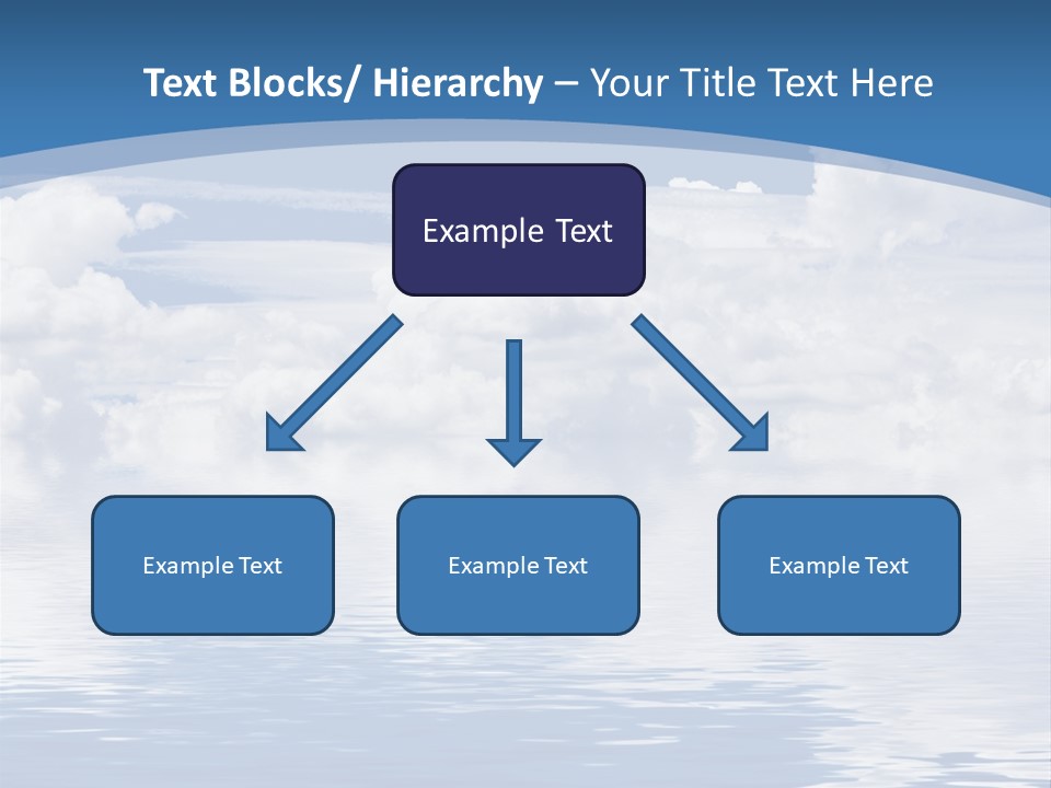 Vertical Sky Astronomy PowerPoint Template
