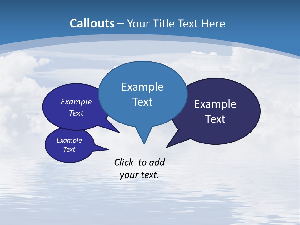 Vertical Sky Astronomy PowerPoint Template