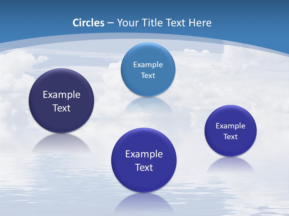 Vertical Sky Astronomy PowerPoint Template