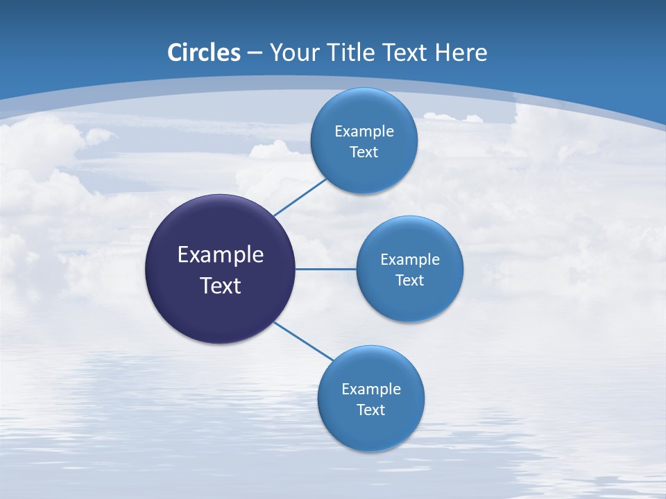Vertical Sky Astronomy PowerPoint Template