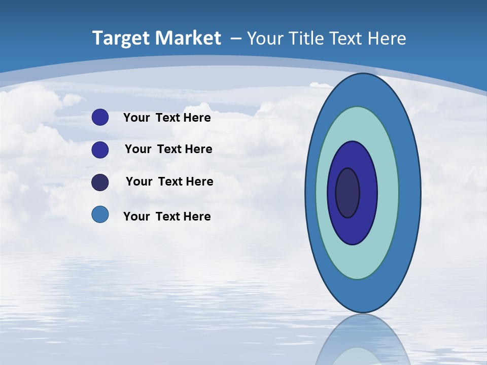 Vertical Sky Astronomy PowerPoint Template