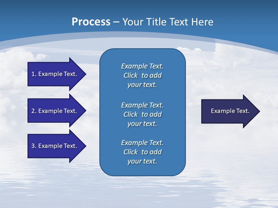 Vertical Sky Astronomy PowerPoint Template