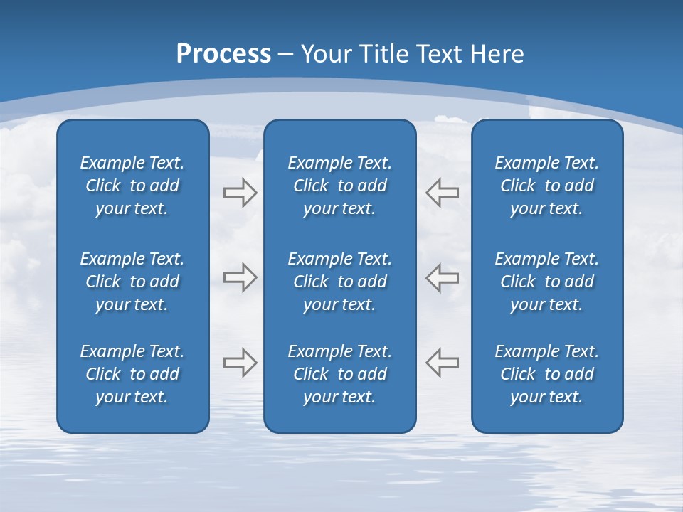 Vertical Sky Astronomy PowerPoint Template