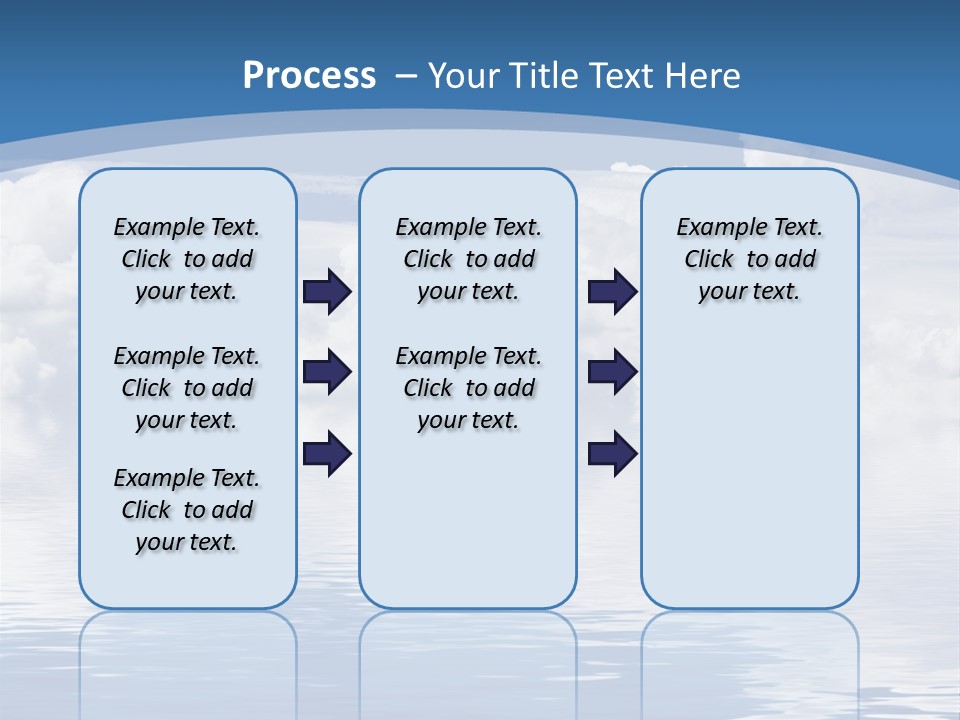 Vertical Sky Astronomy PowerPoint Template