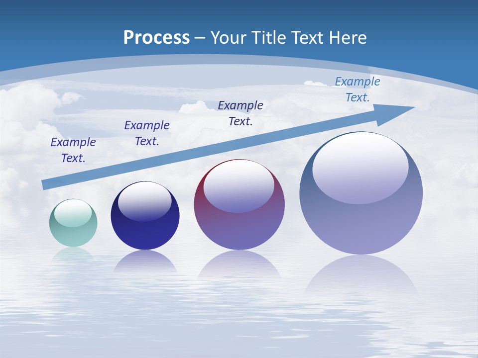 Vertical Sky Astronomy PowerPoint Template
