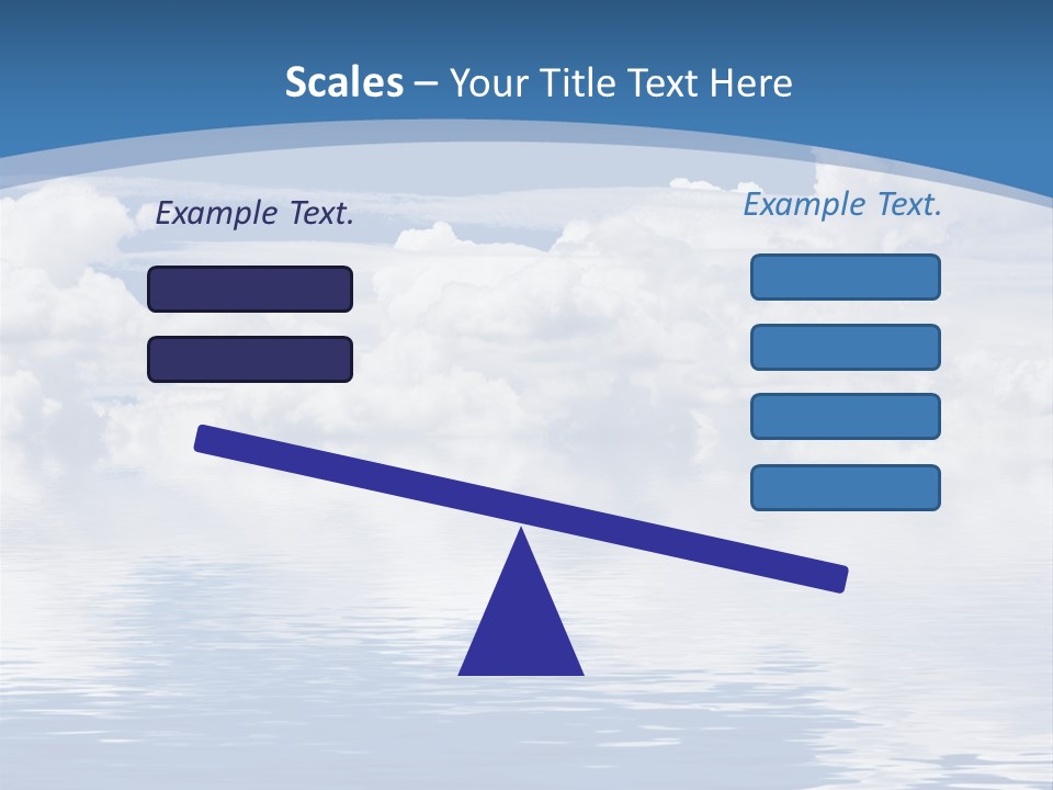 Vertical Sky Astronomy PowerPoint Template