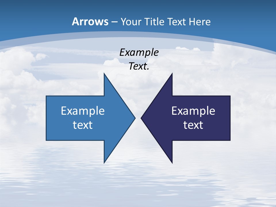 Vertical Sky Astronomy PowerPoint Template