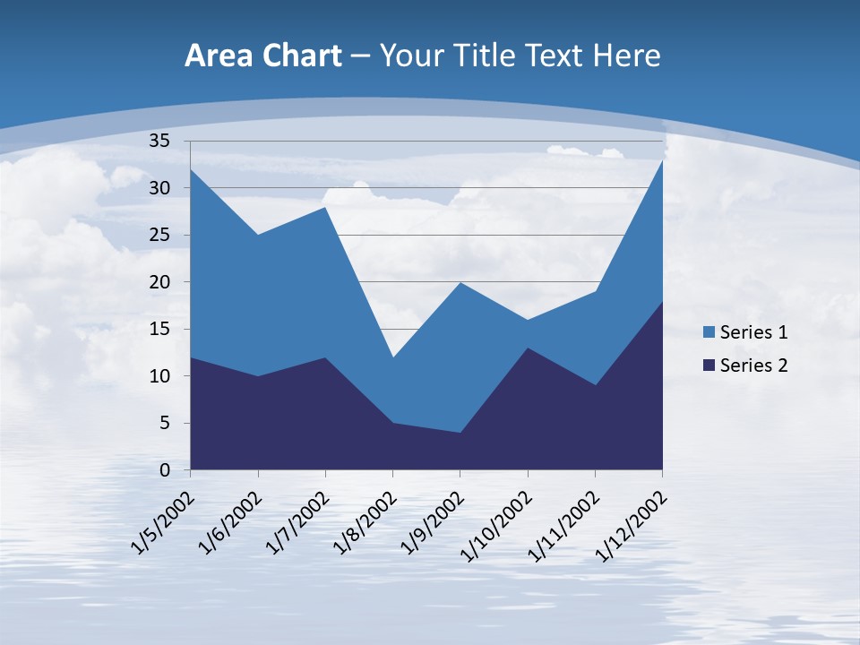 Vertical Sky Astronomy PowerPoint Template
