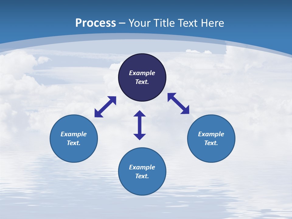 Vertical Sky Astronomy PowerPoint Template