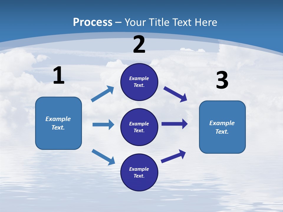Vertical Sky Astronomy PowerPoint Template