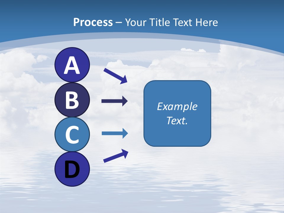 Vertical Sky Astronomy PowerPoint Template