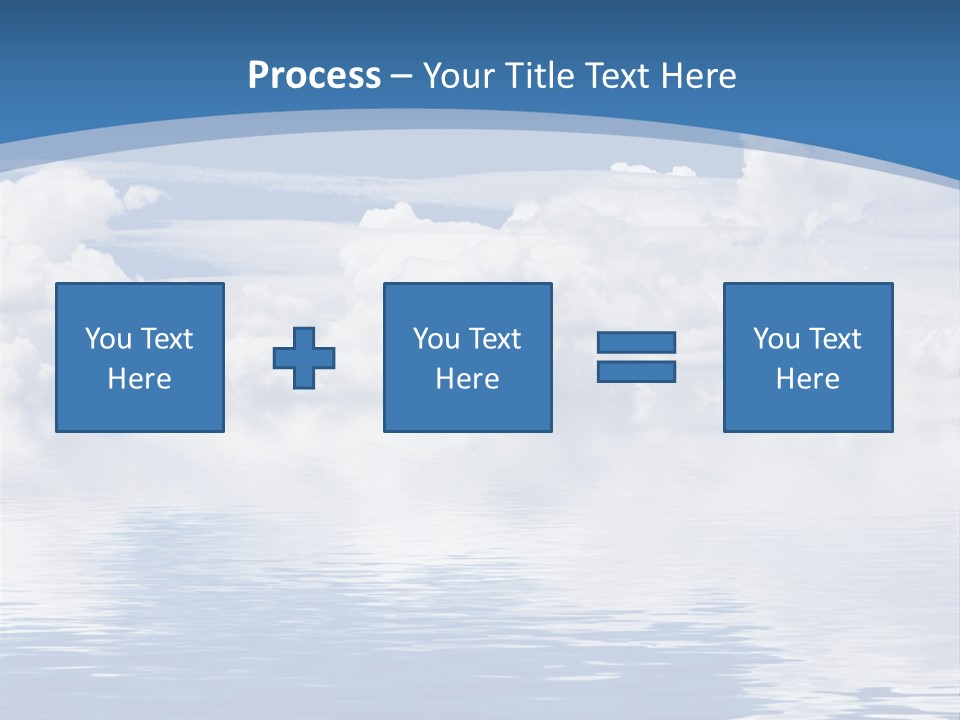 Vertical Sky Astronomy PowerPoint Template