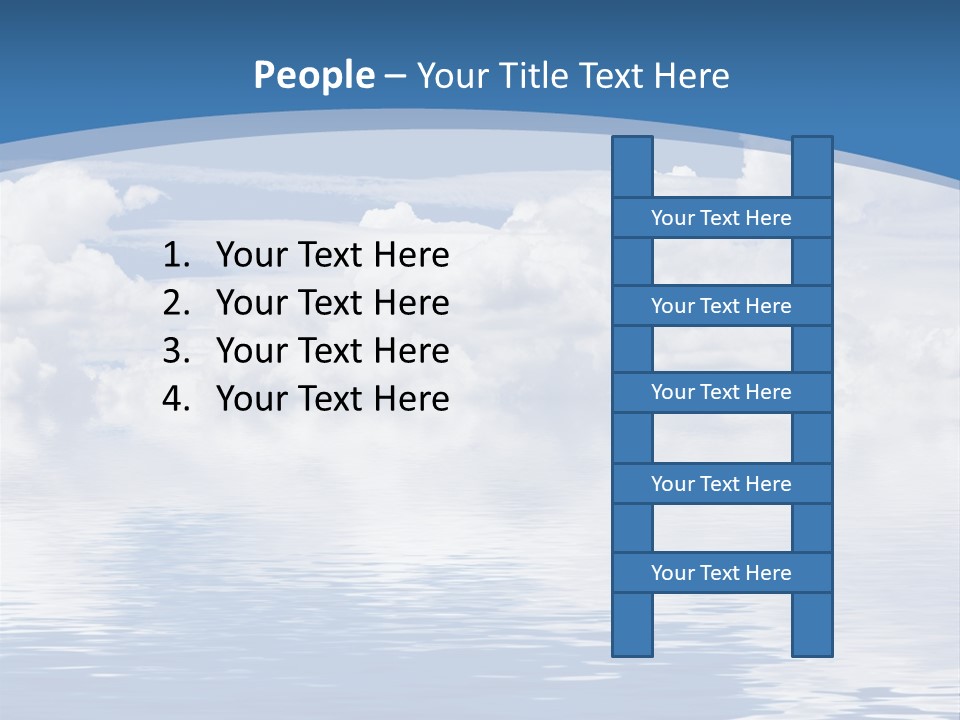 Vertical Sky Astronomy PowerPoint Template