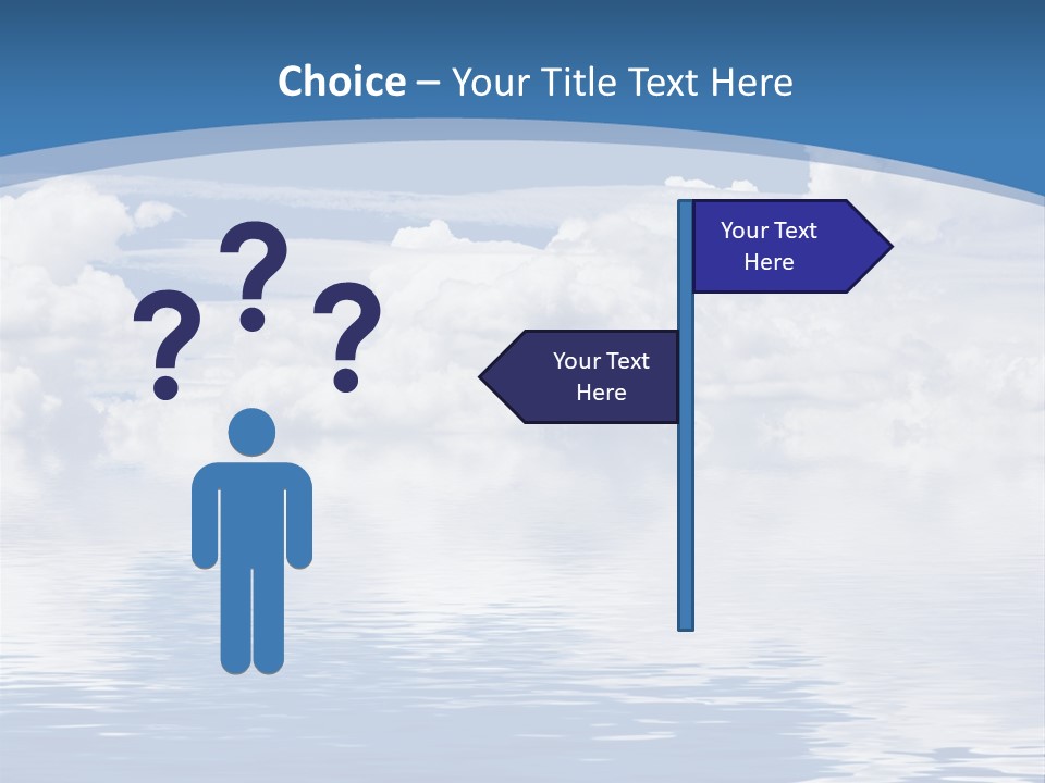 Vertical Sky Astronomy PowerPoint Template
