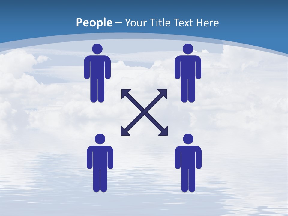 Vertical Sky Astronomy PowerPoint Template