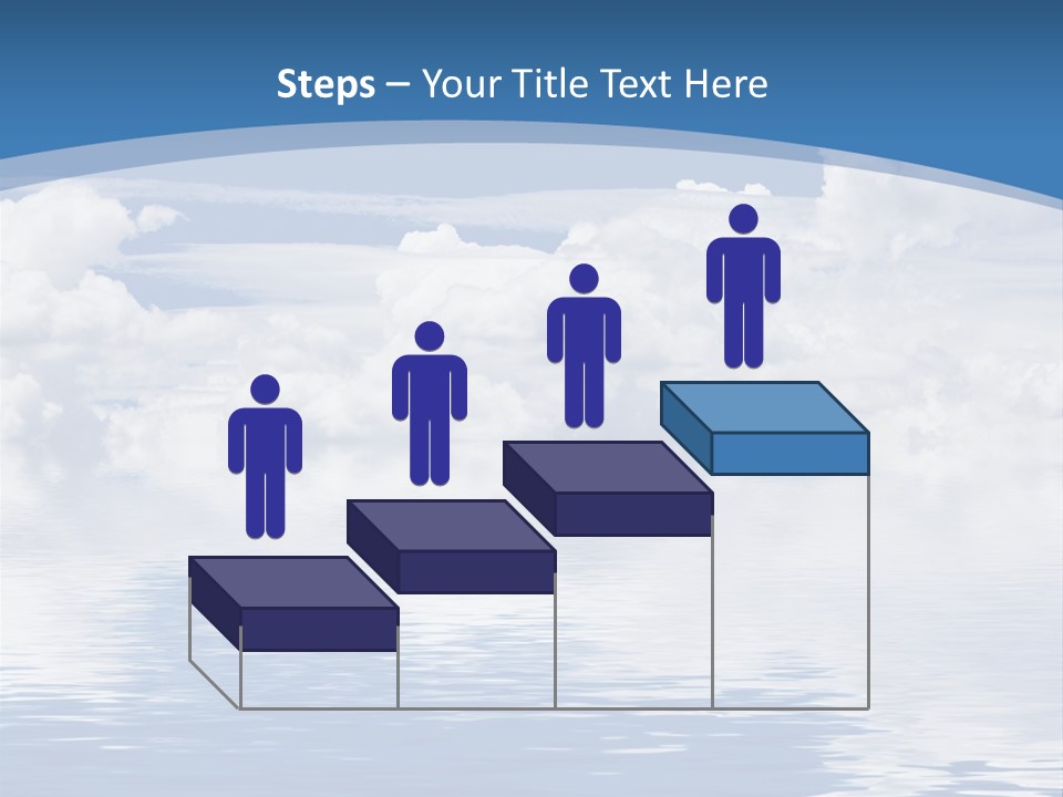 Vertical Sky Astronomy PowerPoint Template